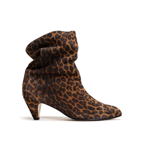Calf Suede Print Leopard Boots Women Vully 50 Stiletto Exclusive